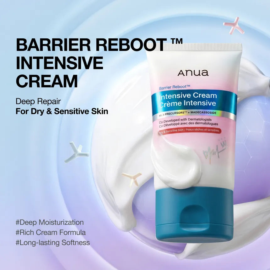 ANUA × KPOP DEMON HUNTERS BARRIER REBOOT INTENSIVE CREAM FOR DRY AND SENSITIVE SKIN 50ML