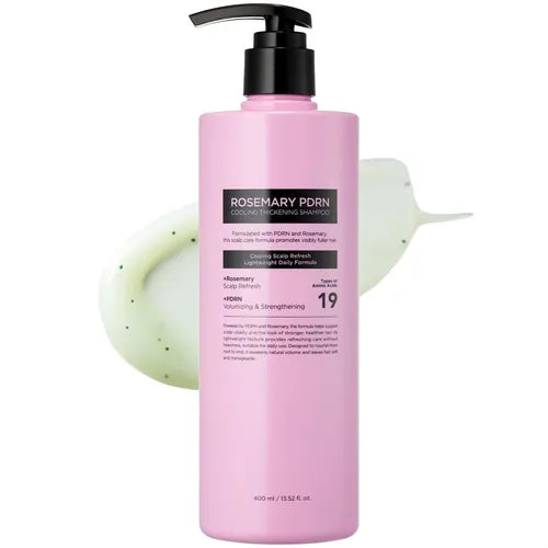 MEDICUBE ROSEMARY PDRN COOLING THICKENING SHAMPOO 400ML