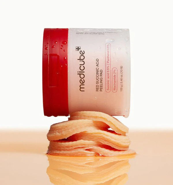 MEDICUBE RED SUCCINIC ACID PEELING PADS 155G