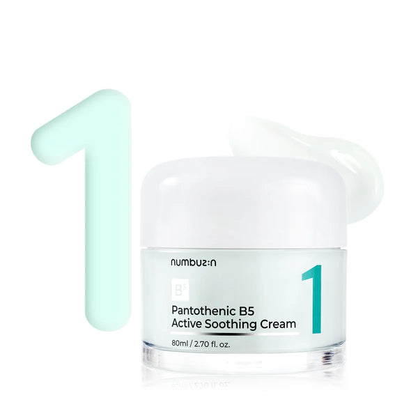 NUMBUZIN NO.1 PANTOTHENIC B5 ACTIVE SOOTHING CREAM 80ML