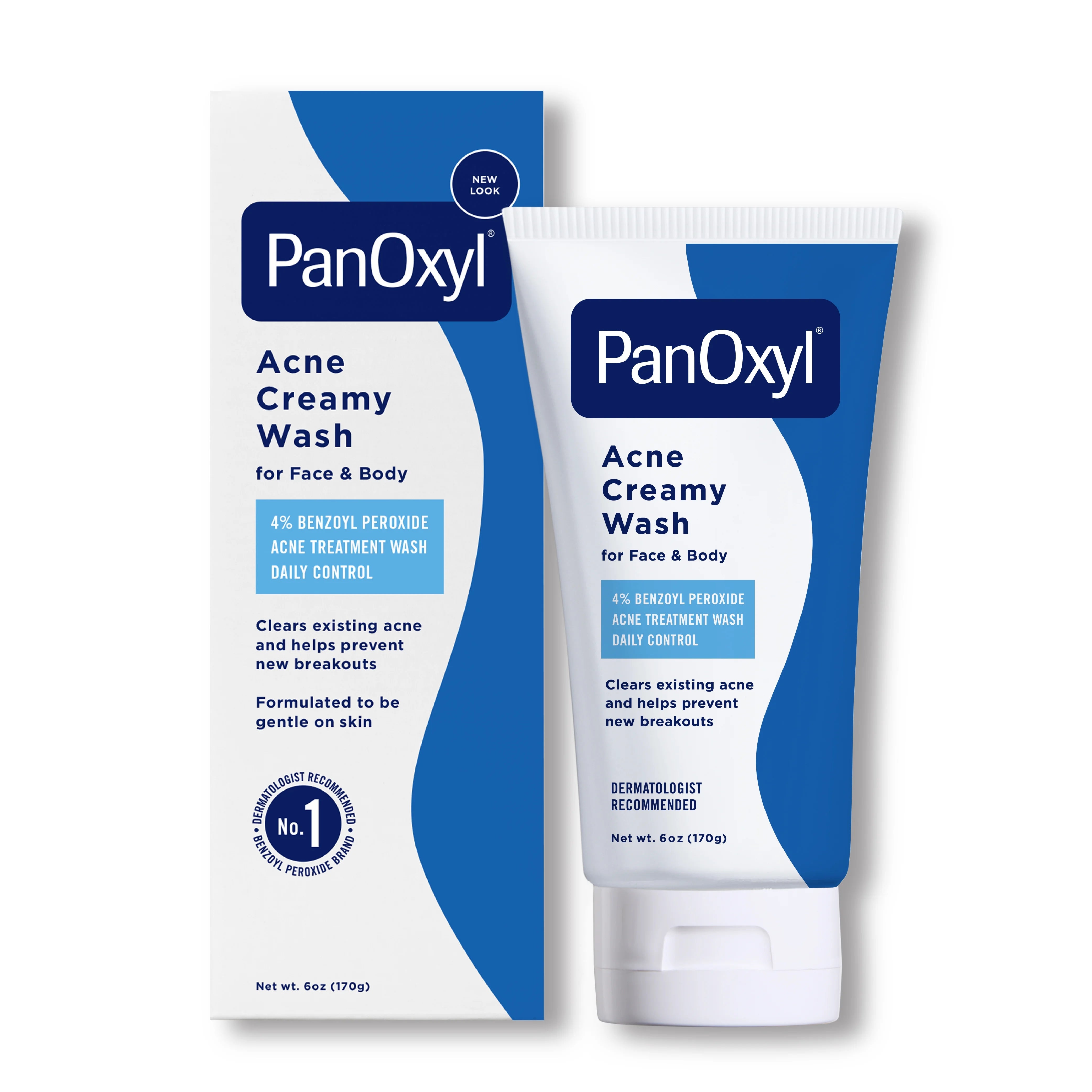 PANOXYL ACNE CREAMY WASH 4% PERCENT BENZOYL PEROXIDE DAILY CONTROL 170G