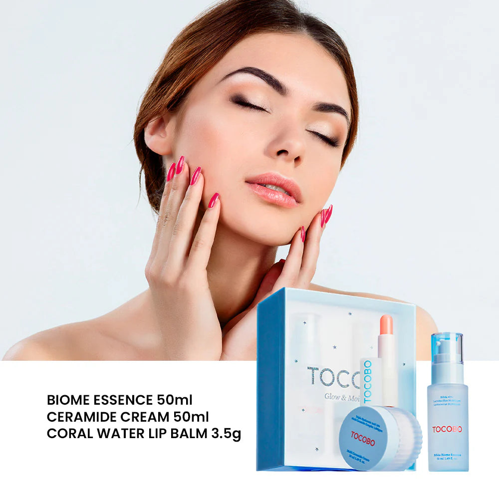 TOCOBO GLOW & MOIST TRIO SET