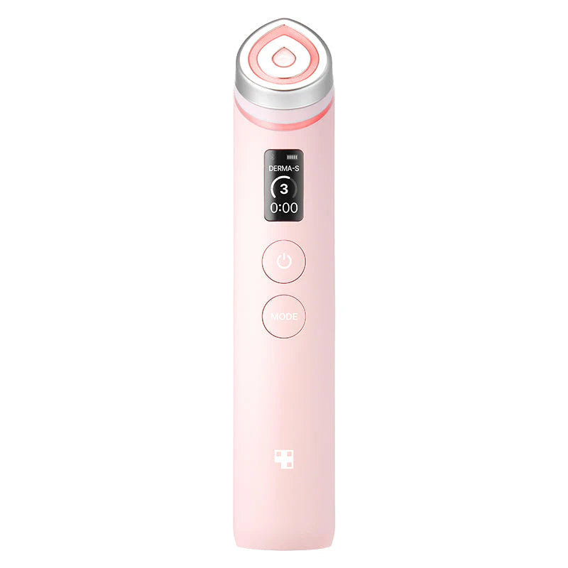 MEDICUBE AGE-R BOOSTER PRO PINK 6-IN-1 REAL GLASS GLOW BEAUTY MASSAGER