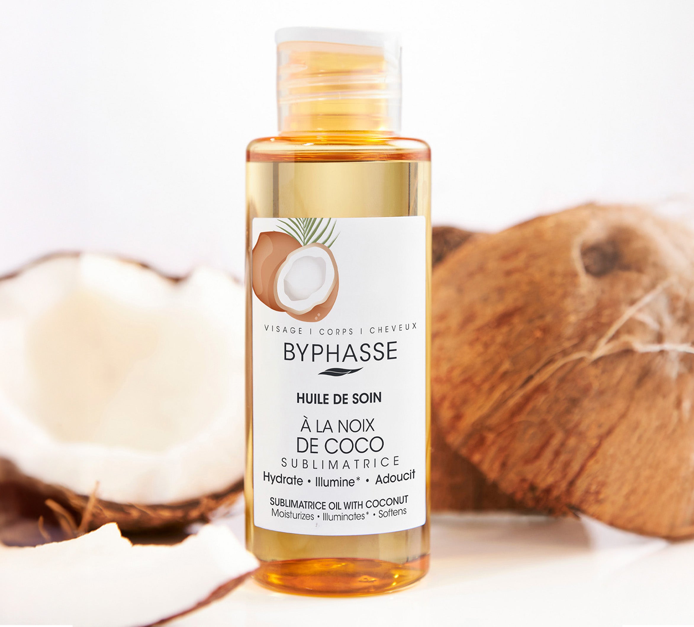 BYPHASSE HUILE DE SOIN À LA NOIX DE COCO 100ML