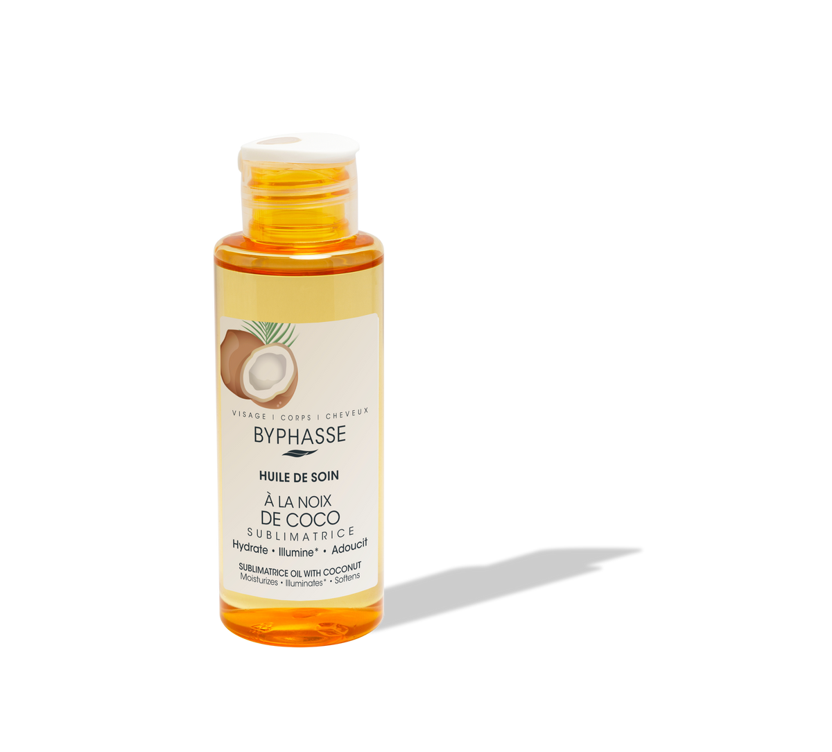 BYPHASSE HUILE DE SOIN À LA NOIX DE COCO 100ML