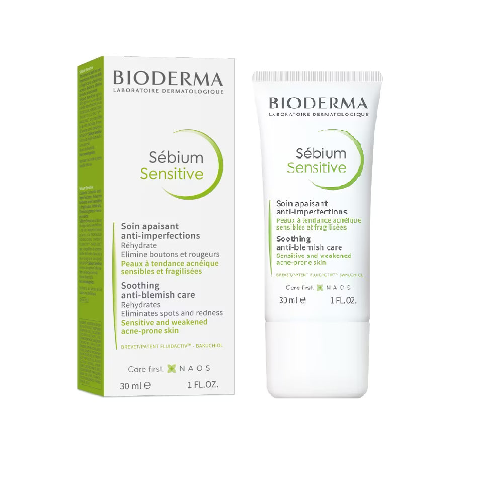 BIODERMA SÉBIUM SENSITIVE SOIN APAISANT ANTI IMPERFECTIONS 30ML