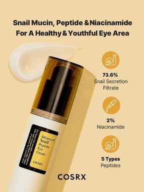 ADVANCED SNAIL PEPTIDE EYE CREAM ANTI CERNES 25ML