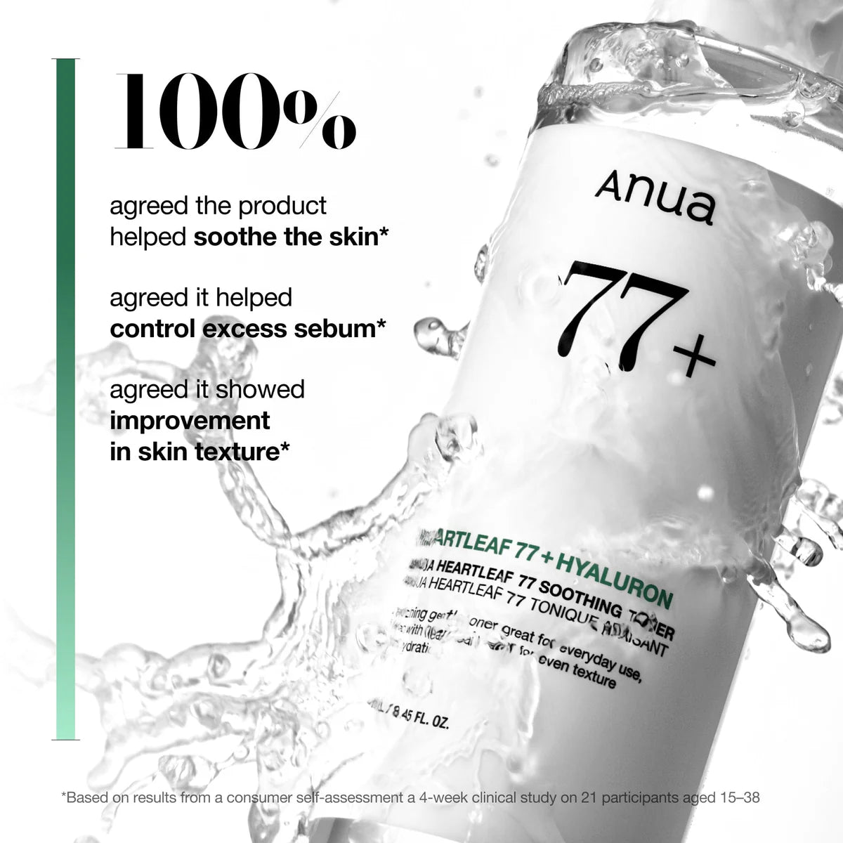 ANUA HEARTLEAF 77% SOOTHING TONER 250 ML (NEW)
