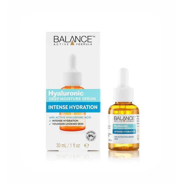 BALANCE ACTIVE FORMULA - HYALURONIC DEEP MOISTURE & INTENSE HYDRATION SERUM 30ML