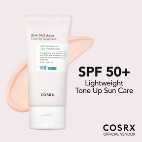 COSRX -ALOE 54.2 AQUA TONE UP SUNSCREEN SPF 50+PA++++