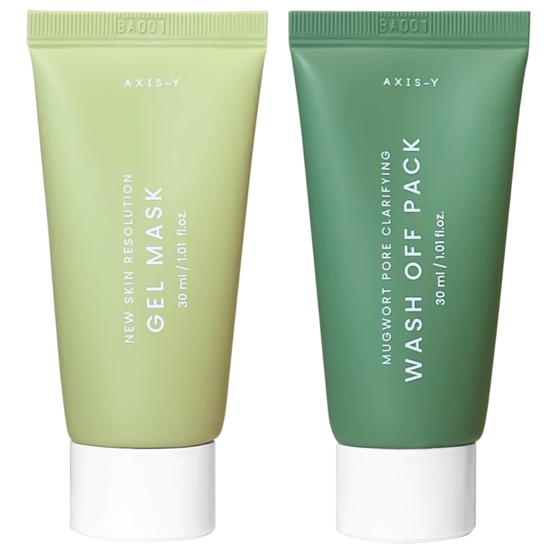 AXIS-Y MASK NOW GLOW LATER WASH OFF MASK DUO SET 30ML X 2