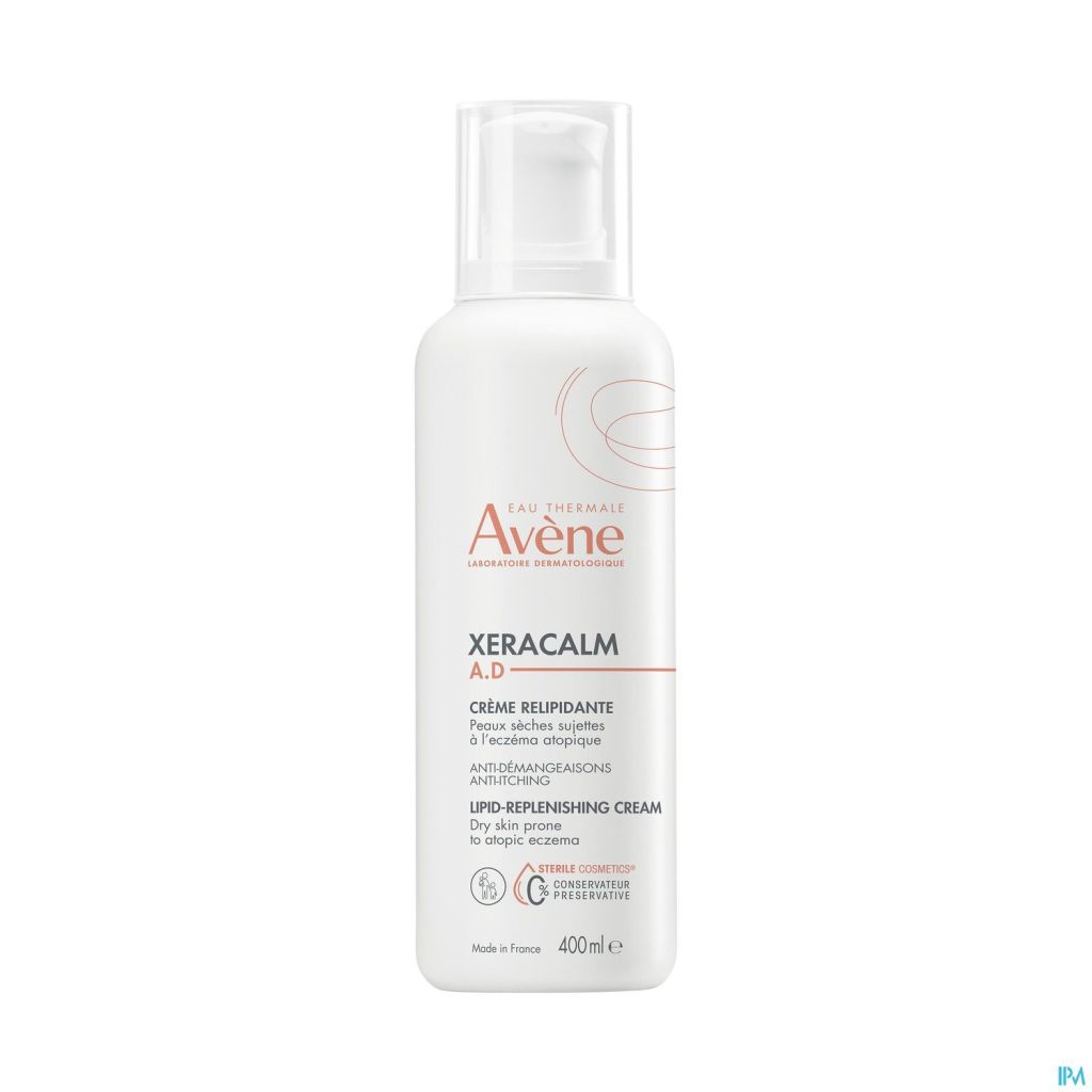 AVÈNE XERACALM CRÈME RELIPIDANTE TRIPLE EFFICACITÉ 400ML