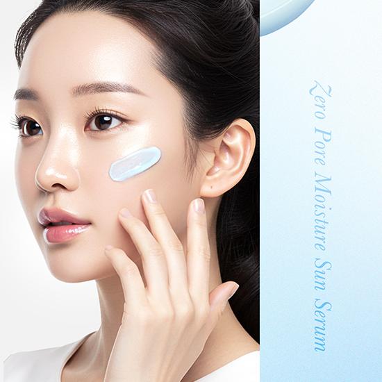 MEDICUBE ZERO PORE MOISTURE SUN SERUM SPF50+ PA++++ 50ML