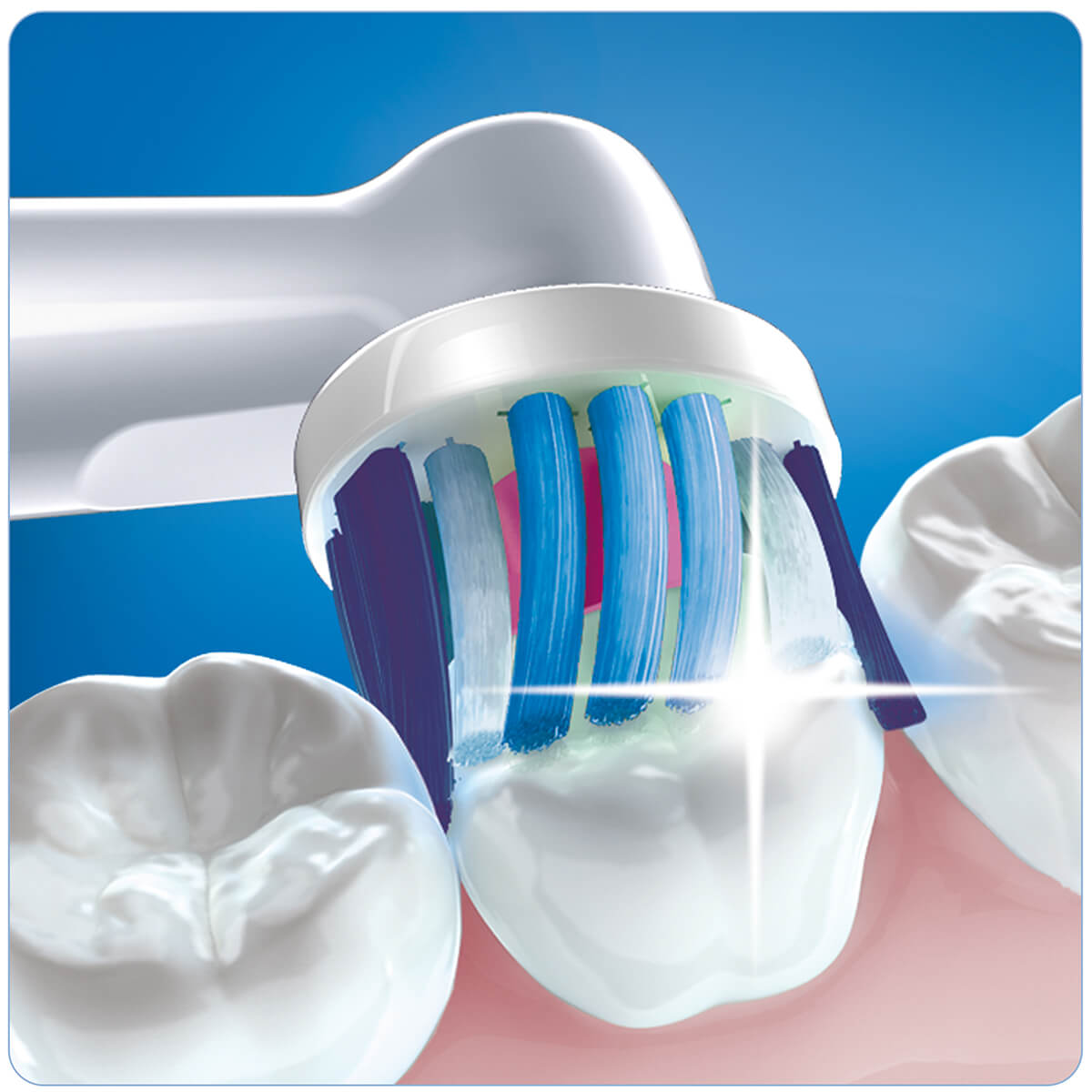 ORAL-B BROSSE À DENTS ÉLECTRIQUE RECHARGEABLE PRO 600 CROSSACTION TOOTHBRUSH