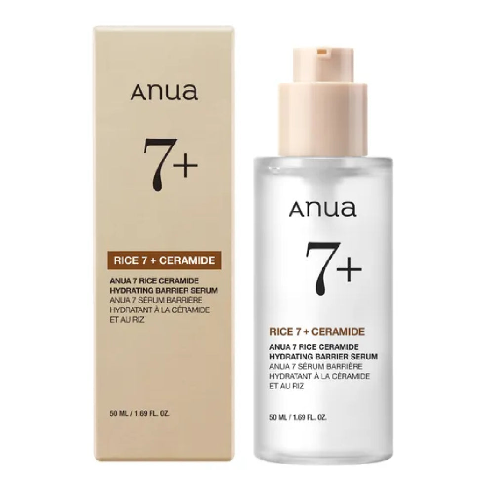 ANUA RICE CERAMIDE 7 HYDRATING BARRIER SERUM 50 ML