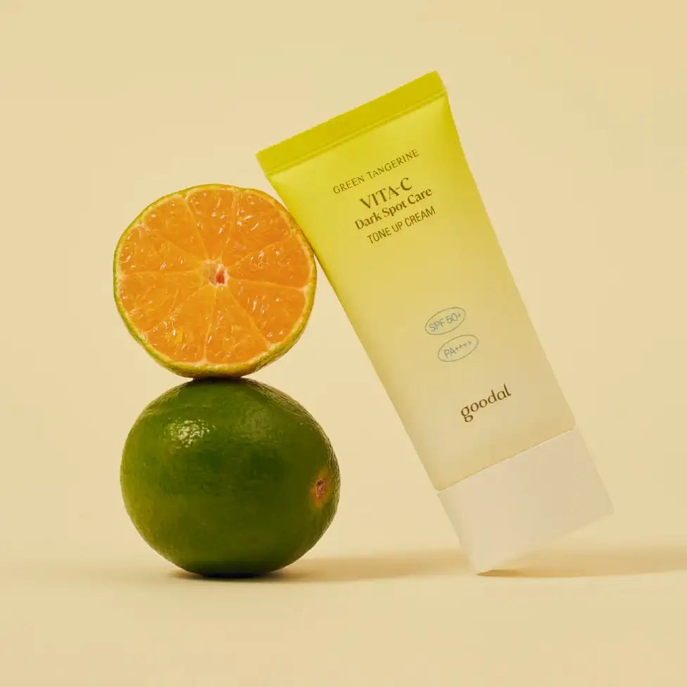 GOODAL GREEN TANGERINE VITA C DARK SPOT TONE UP - HYDRATANT ANTI-TACHES AVEC SPF 50++++