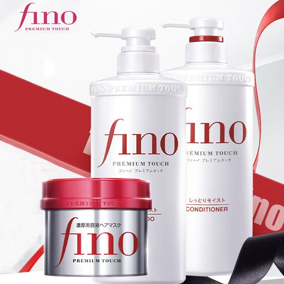 FINO PACK (SHAMPOOING 440ML  + APRÈS SHAMPOOING 440ML + MASQUE 230G)