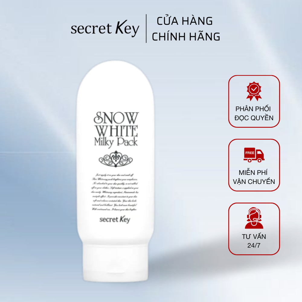 SECRET KEY SNOW WHITE MILKY PACK 200G