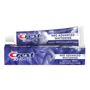 CREST 3D WHITE PRO ADVANCED WHITENING TOOTHPASTE 147G