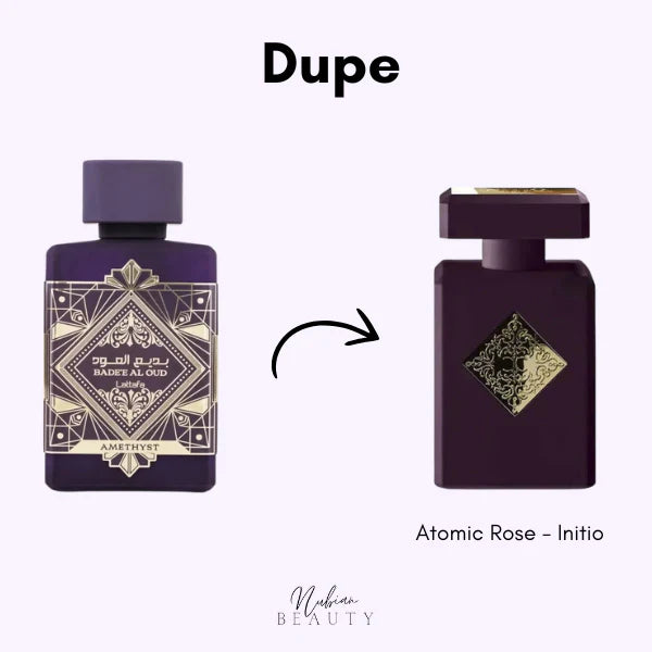 LATTAFA BADE'E AL OUD AMETHYST EDP 100ML ( DUPE ATOMIC ROSE - INITIO )