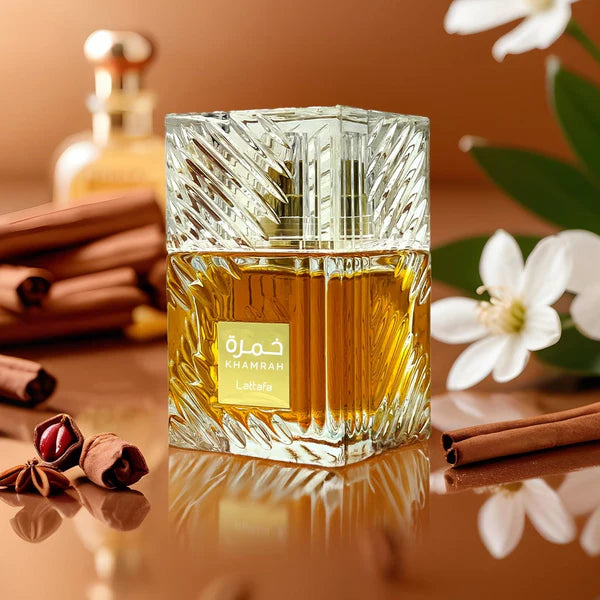 LATTAFA KHAMRAH EAU DE PARFUM 100 ML (DUPE ANGELS' SHARE BY KILIAN)