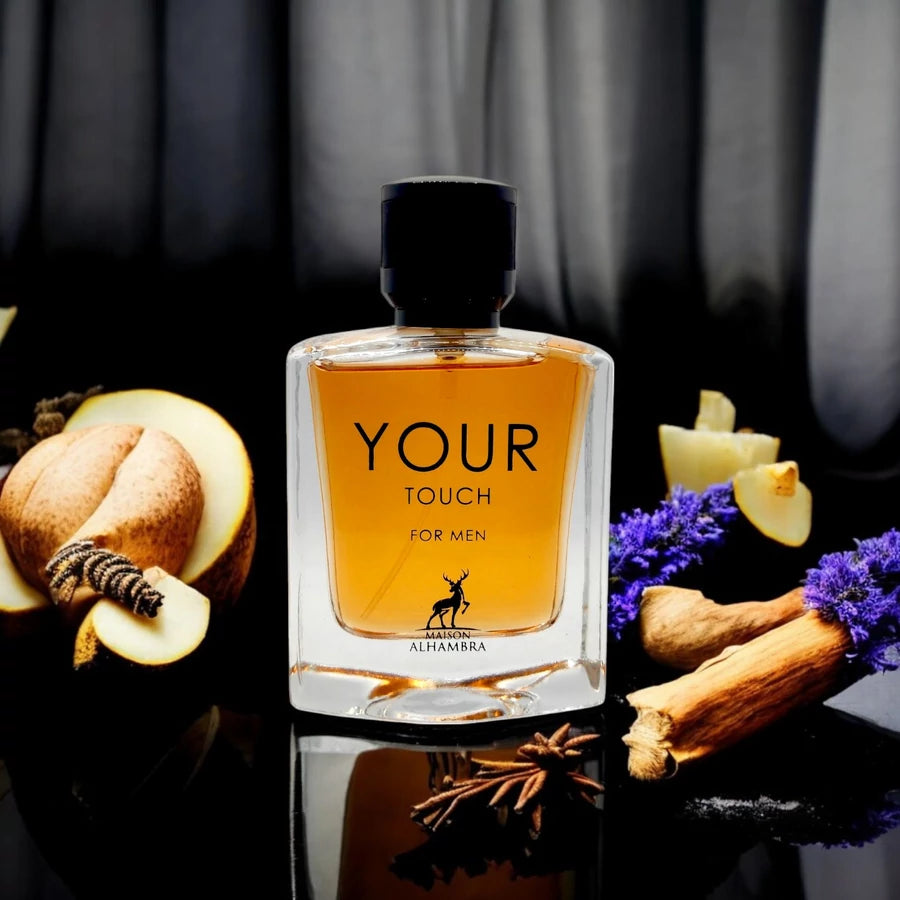 ALHAMBRA YOUR TOUCH FOR MEN EDP 100 ML  (DUPE STRONGER WITH YOU ARMANI)