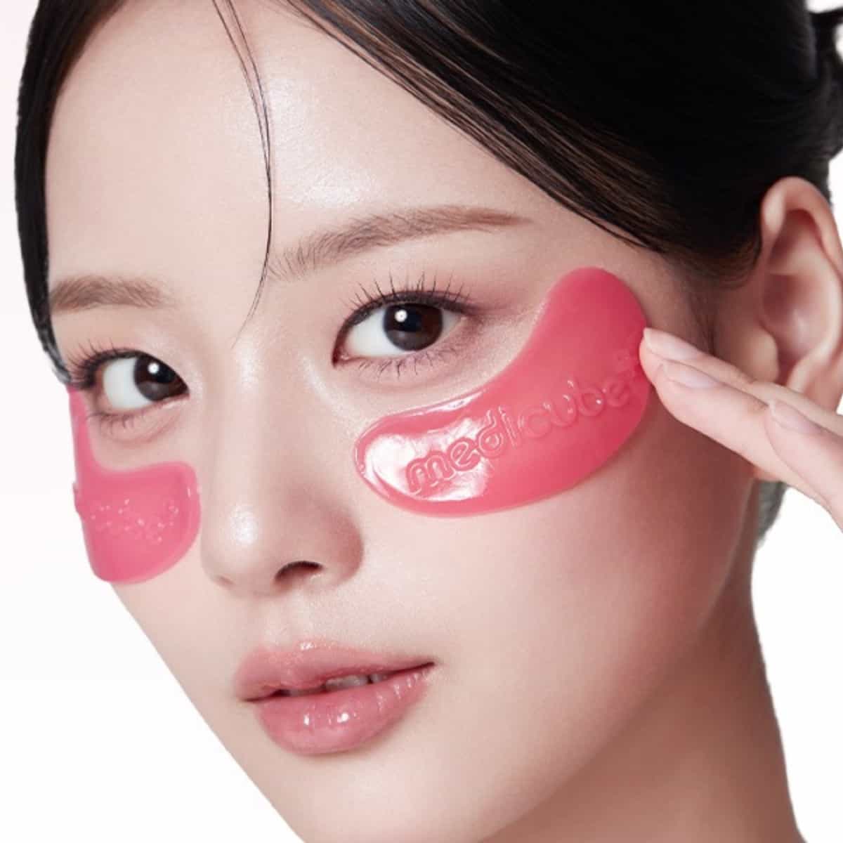 MEDICUBE PDRN PINK COLLAGEN JELLY EYE MASK 1 PAIRES