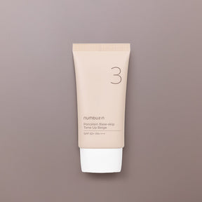 NUMBUZIN NO.3 PORCELAIN BASE-SKIP TONE UP BEIGE SPF50+ PA++++