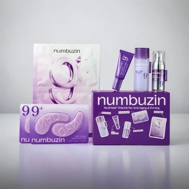 NUMBUZIN NO 9 NAD+ TRIAL KIT FOR ANTI-AGING & FIRMING 5PCS