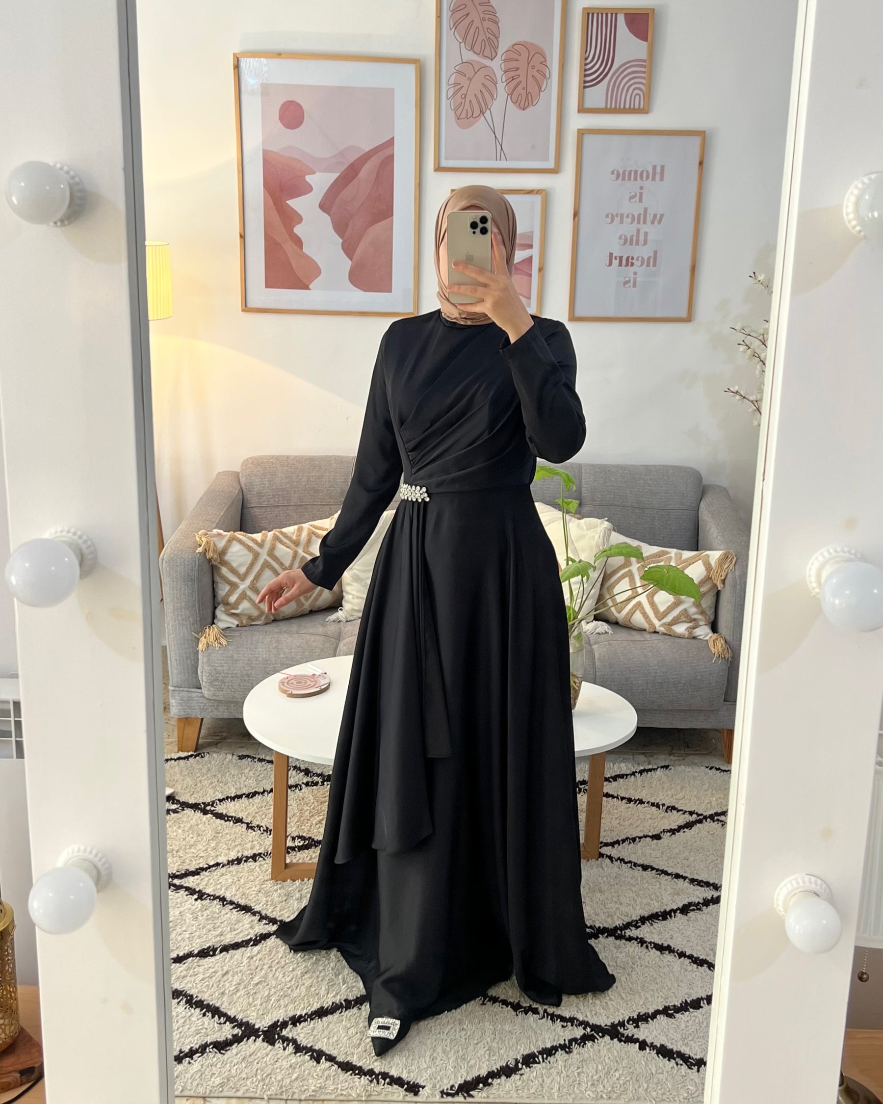 Robe soirée discount hijab