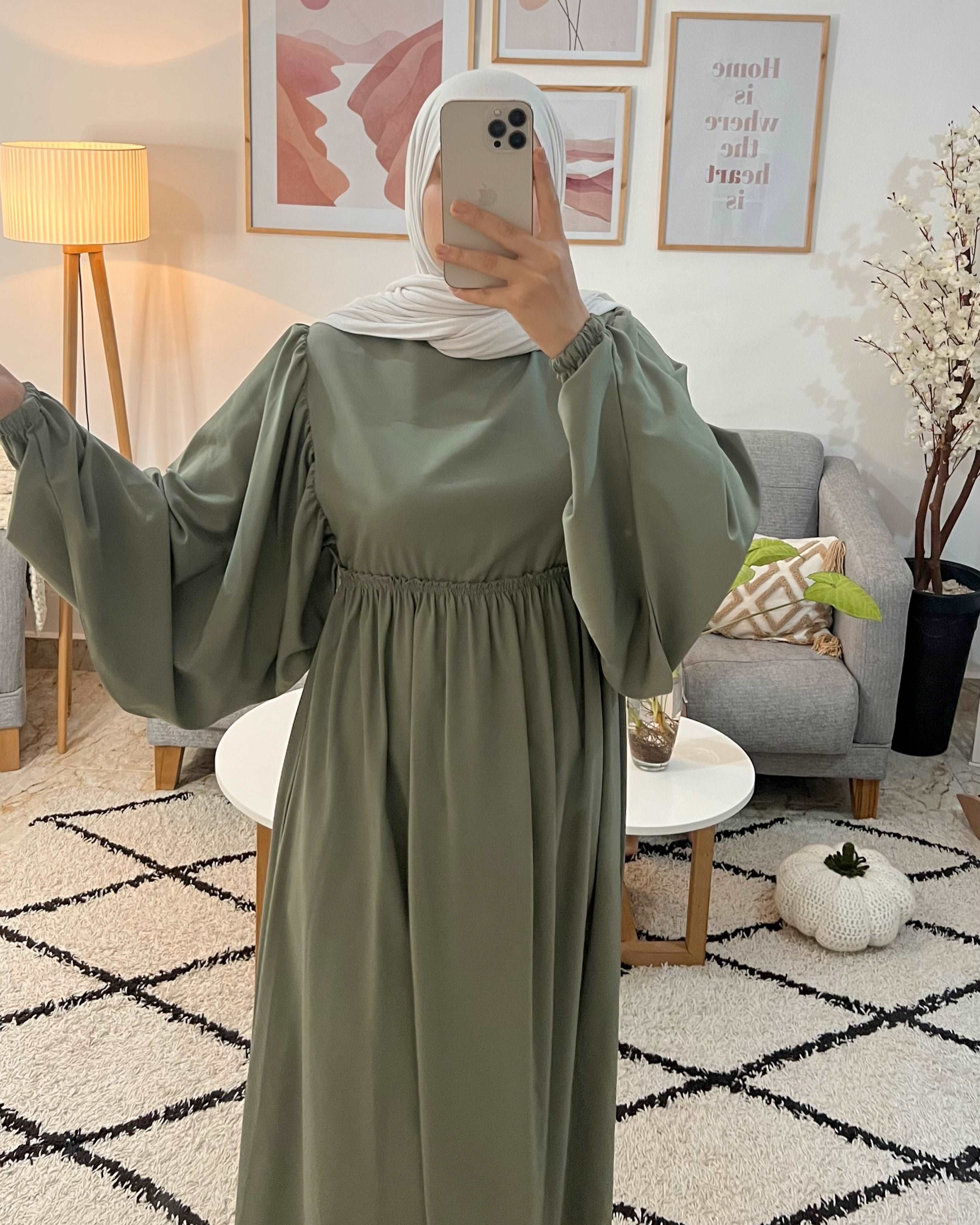 HIJAB MANCHES LARGES COULEUR MINT - Premium HIJAB from DION - Just DA 3600! Shop now at DION