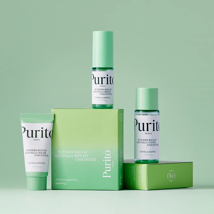 PURITO SEOUL WONDER RELEAF CENTELLA MINI KIT UNSCENTED