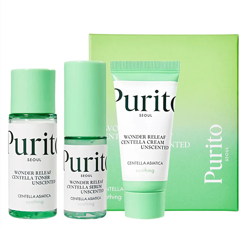 PURITO SEOUL WONDER RELEAF CENTELLA MINI KIT UNSCENTED