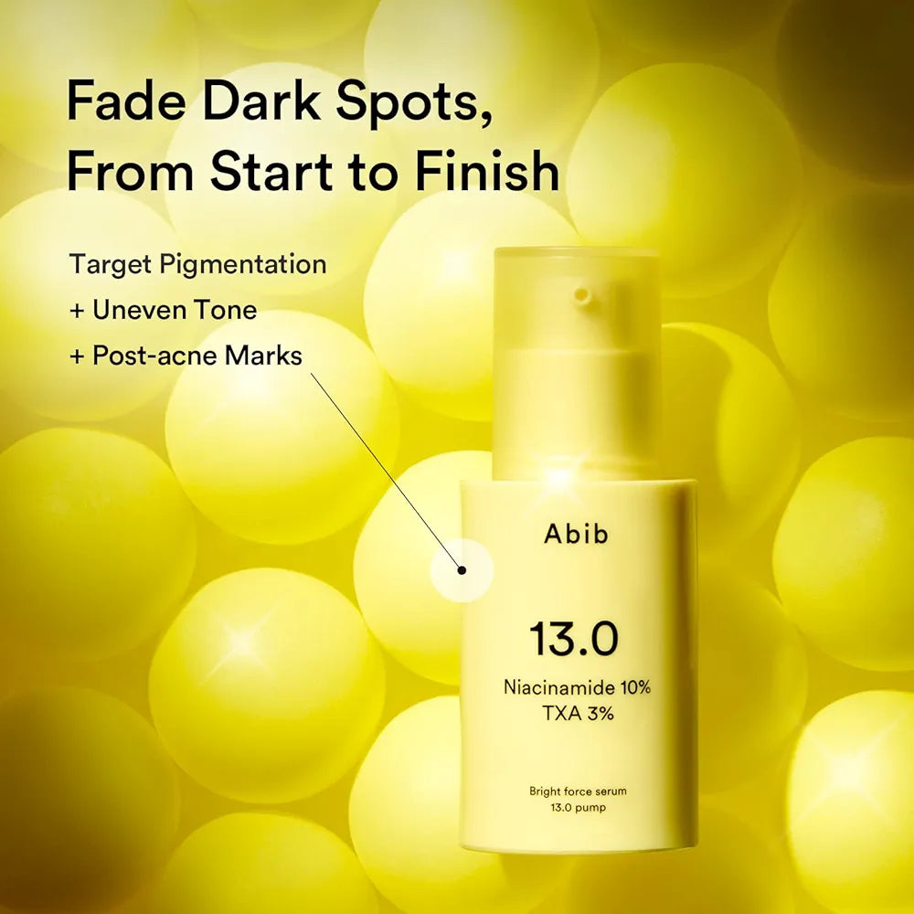 ABIB 13.0 NIACINAMID 10% TXA 3% BRIGHT FORCE SERUM 30ML