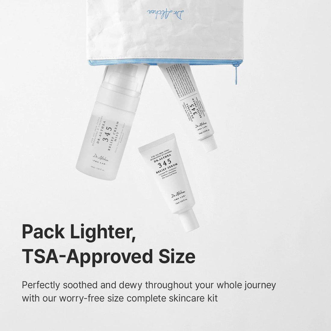 DR.ALTHEA 345 TRAVEL SET 3 PCS