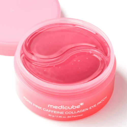 MEDICUBE PDRN PINK CAFFEINE COLLAGEN EYE PATCH 60 PATCHES