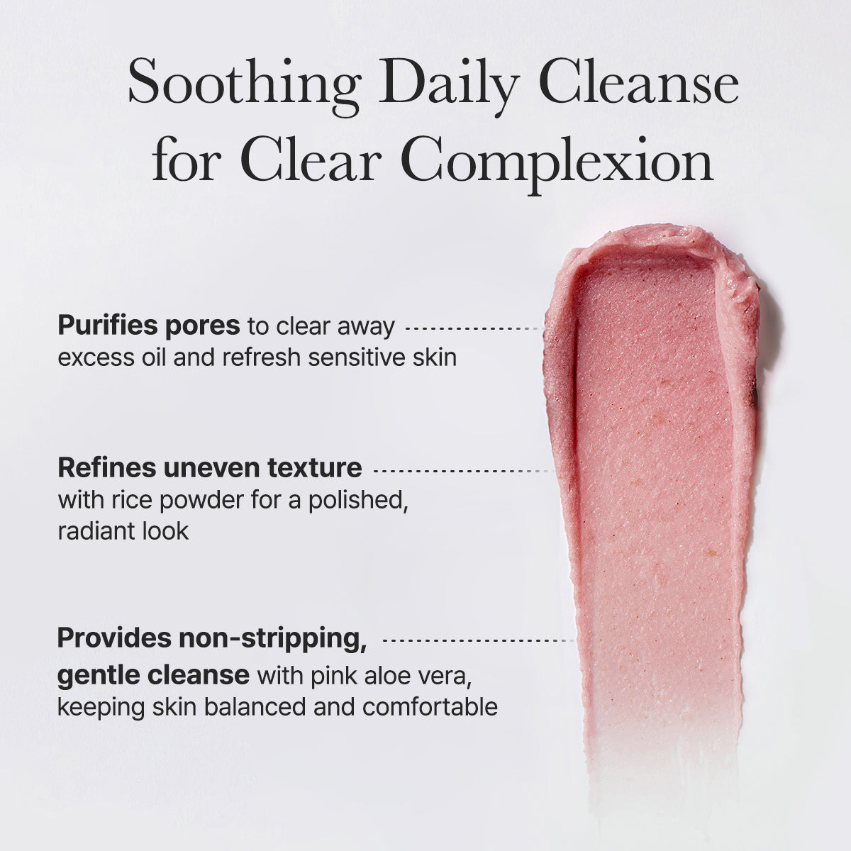 ARENCIA FRESH ROSEHIP RICE MOCHI CLEANSER (NEW) 120G