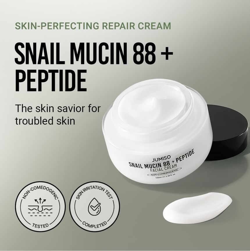 JUMISO SNAIL MUCIN 88+ PEPTIDE FACIAL CREAM 100 ML