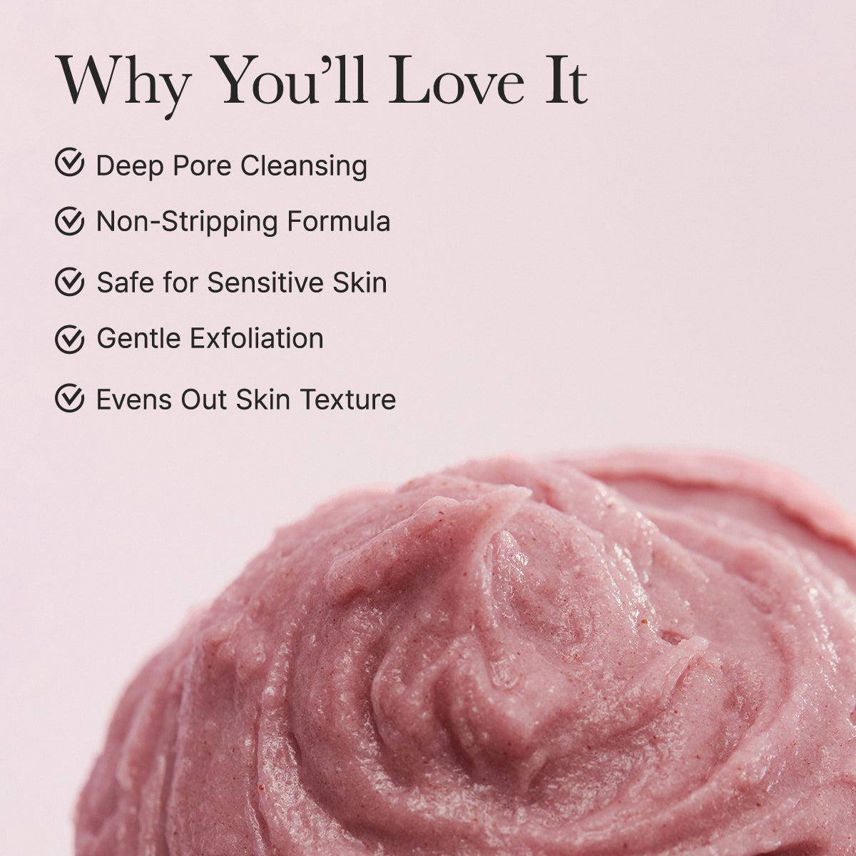ARENCIA FRESH ROSEHIP RICE MOCHI CLEANSER (NEW) 120G