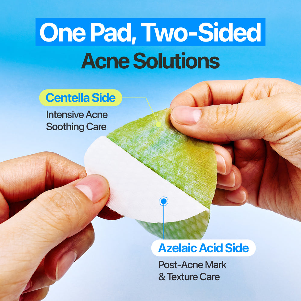 NUMBUZIN ZERO BLEMISH AZELA CICA BALANCING DUAL PADS (60 PADS ) 210 ML