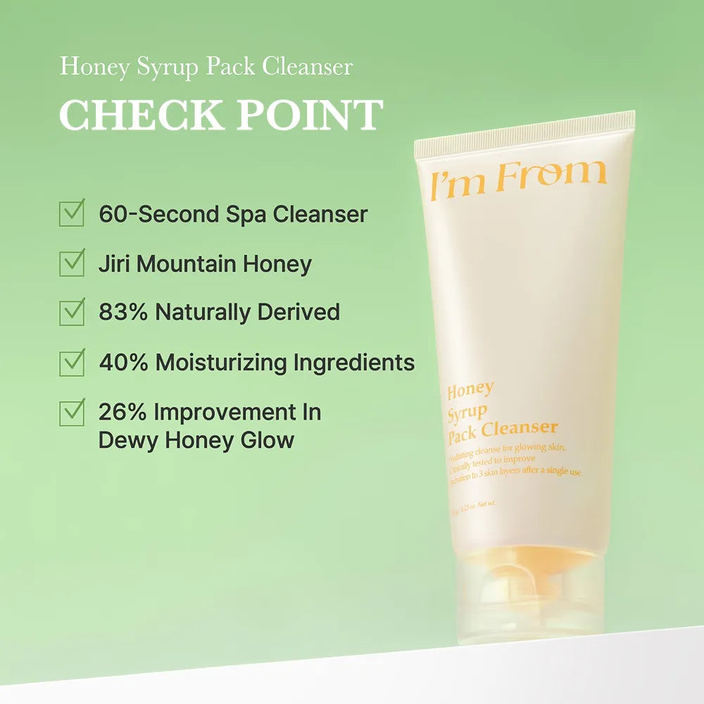 I'M FROM HONEY SYRUP PACK CLEANSER 120G