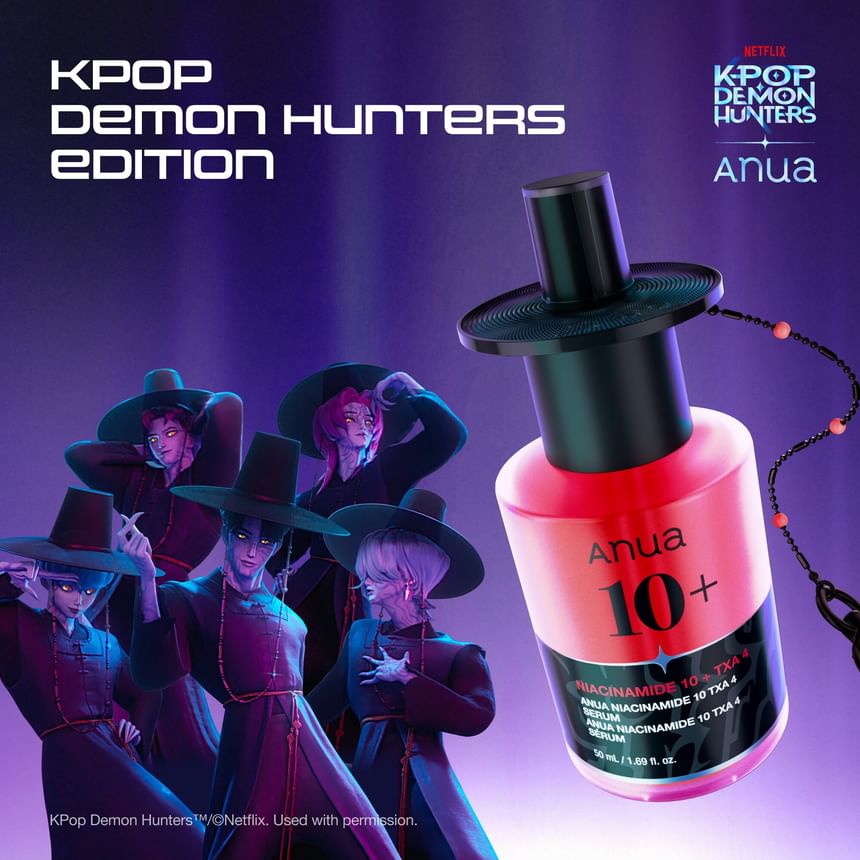 ANUA × KPOP DEMON HUNTERS NIACINAMID10 + TXA 4 SERUM 50ML