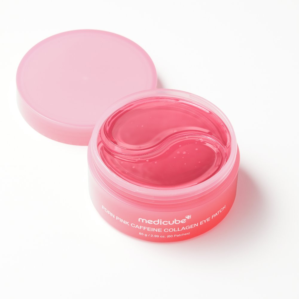 MEDICUBE PDRN PINK CAFFEINE COLLAGEN EYE PATCH 60 PATCHES