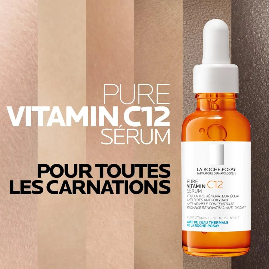 LA ROCHE POSAY PURE VITAMIN C12 SÉRUM CONCENTRÉ  30ML