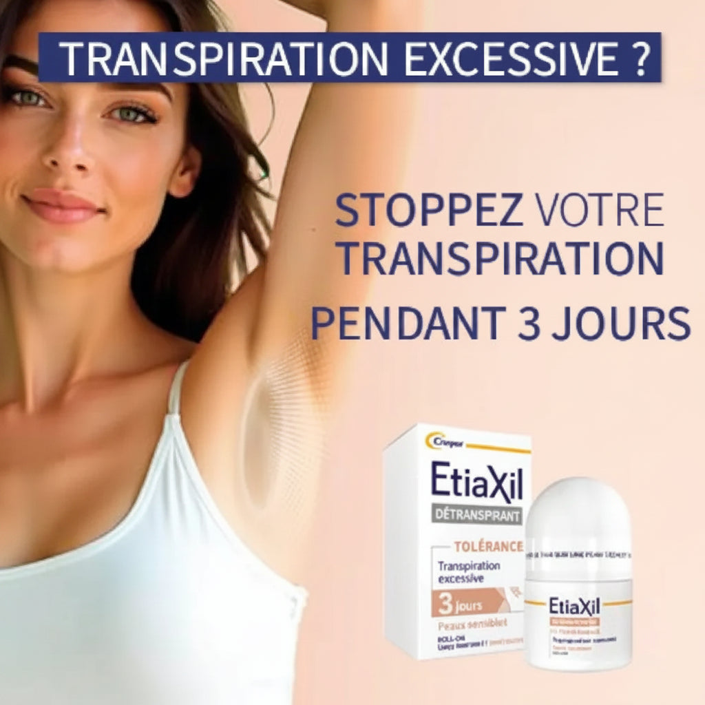 ETIAXIL DÉTRANSPIRANT TOLÉRANCE TRANSPORATION EXCESSIVE 3J PEAUX SENSIBLES 15ML