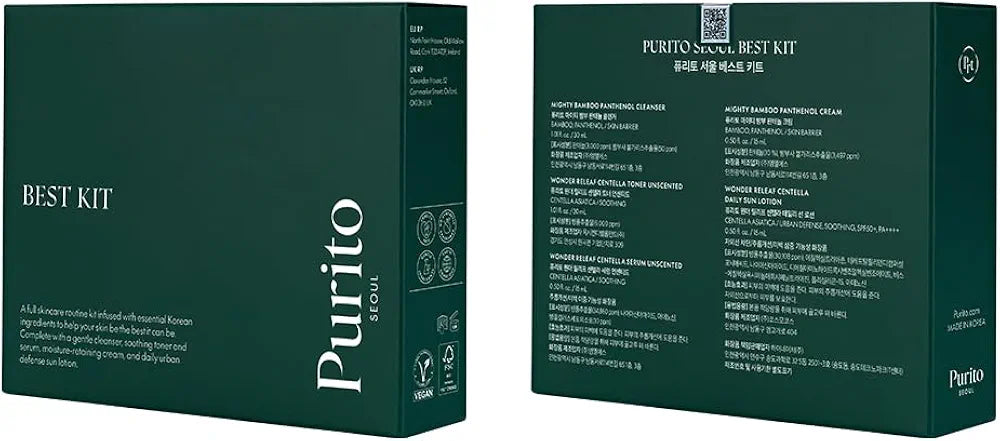 PURITO SEOUL BEST KIT 5PCS