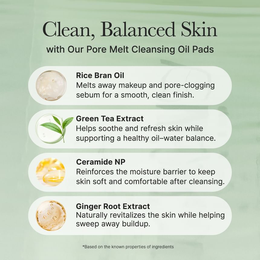 ARENCIA CLEANSING OIL PADS 50 PADS 140G