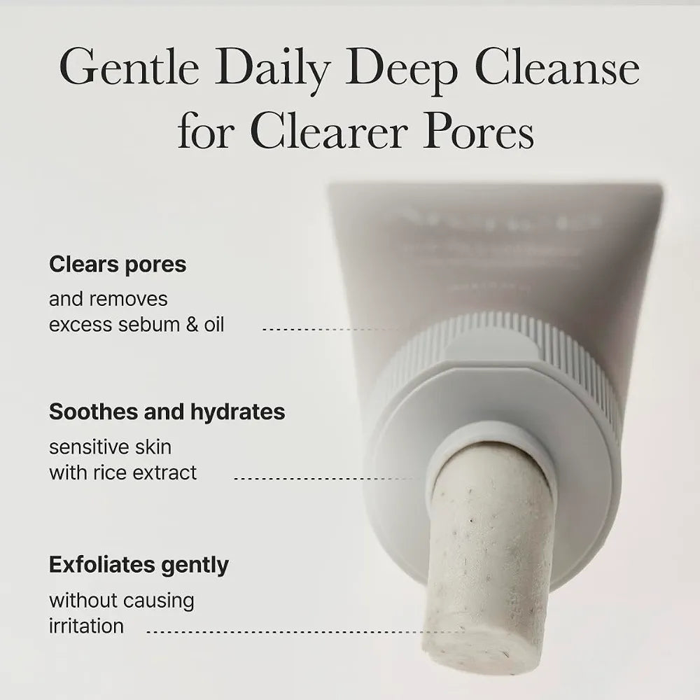 ARENCIA RICE +LHA PORE CONTROL RICE CAKE CLEANSER 150G