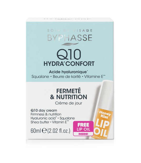 BYPHASSE Q10 HYDRA’CONFORT FERMETÉ & NUTRITION CRÈME DE JOUR  60ML