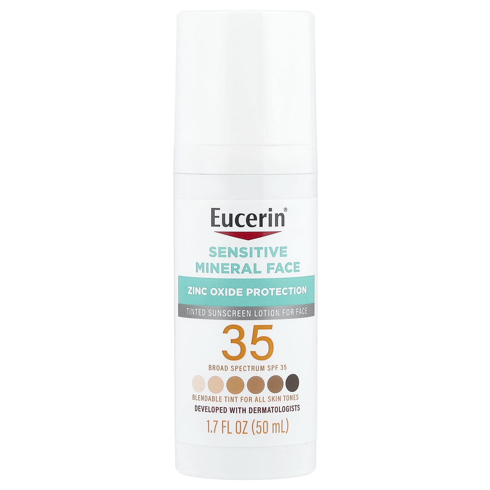 EUCERIN SENSITIVE SKIN TINTED LOTION SPF 35 50ML